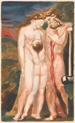 The First Book of Urizen, Plade 18 (Bentley 21)