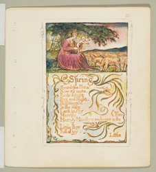 Sange om uskyld og erfaring: Forår, ca. 1825.