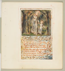 Sange om uskyld og erfaring: Den lille dreng fundet, ca. 1825.
