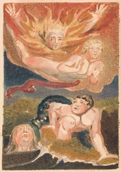 The First Book of Urizen, Plade 22 (Bentley 24)