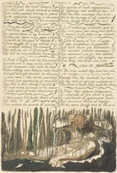 The First Book of Urizen, plade 4, 