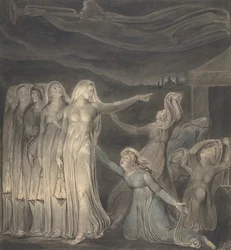 Lignelsen om de vise og tåbelige jomfruer, ca. 1799-1800.