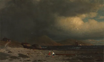 Labrador Coast, ca. 1860 (olie på lærred)