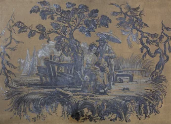 Chinoiserie (olie på lærred)