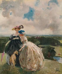 I parken, Dalswinton, 1904, 1906