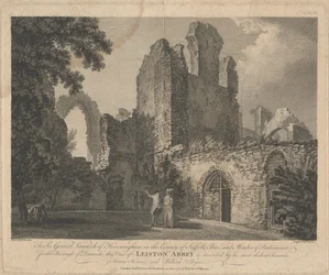 Udsigt over Leiston Abbey