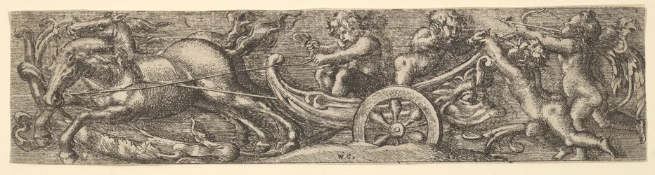 En kammuslingskalvogn, 1654.