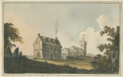Edingale Church: akvarelmaleri, og [c 1790]
