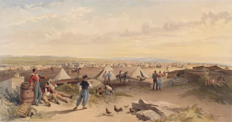 ? Camp of the 4th Division July 15th 1855? Dani