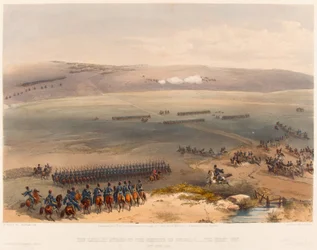 ?Kavaleri-affæren i Bulganaks højder - den første pistol. 19de Sep 1854?, 1855