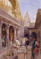 Det Gyldne Tempel, Benares, 1862
