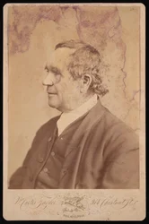 Portræt af J.D. Lang, før 1877.