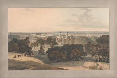 Tavle I: London set fra Greenwich Park
