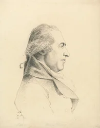 Portrætstudie af Thomas Hearne