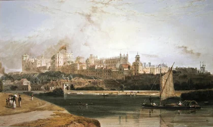 Windsor Castle (akvarel på papir)