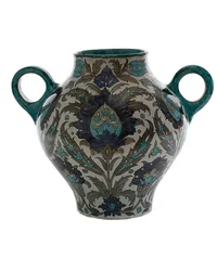 Dobbelthåndtaget persisk vase, 1888-1907