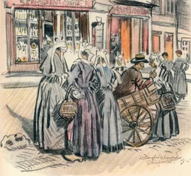 Gadesladder, Quimperle, 1915