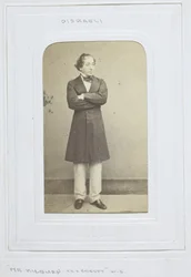 Benjamin Disraeli, 1860-69.