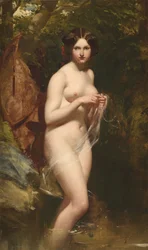 Badende nøgenmodel