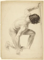 Studie af mandlig figur
