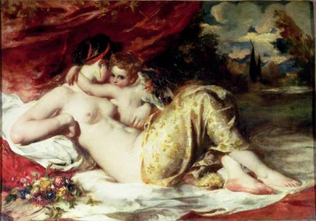Venus og Amor, ca. 1830 (olie på lærred)