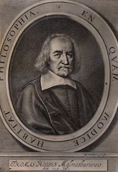 Thomas Hobbes, engelsk filosof, c1668 1894
