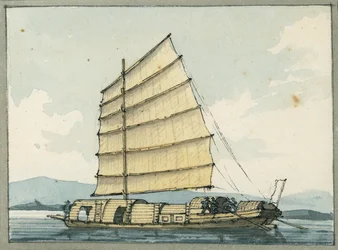 kinesisk handelsbåd