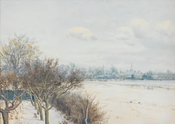 Vinter i Ouse-dalen, 1891
