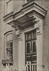 Doorway, Church Road, Richmond, Surrey (s/h foto)