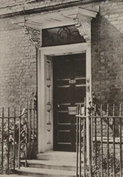 Doorway, Rye, Sussex (s/h-billede)