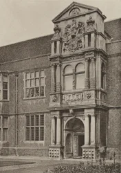 Doorway, The North Wing, Cobham Hall, Kent (s/h-billede)