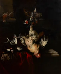 A Still Life of Dead Game and Songbirds (olie på lærred)