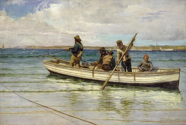 Indhaling af fangsten, 1884