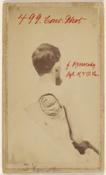 (John Kennedy, sergent, Co. K, 7th Ohio Calvry)