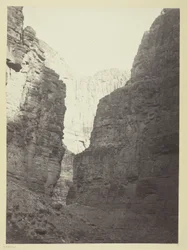 Kalkstensvægge Kanab Wash, Colorado River