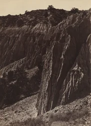 Regnskulptur, Salt Creek Canon, Utah, 1872.