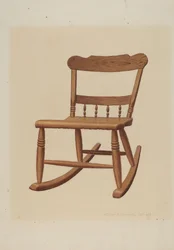 Barnets gyngestol, ca. 1939.