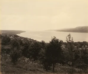 Seneca Lake og Watkins Glen, for Lehigh Valley Railroad