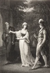 Olivias have, akt IV, Scene III, fra 