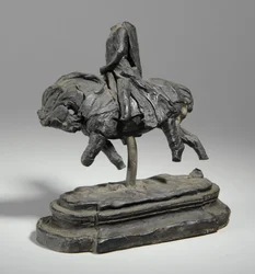 Maquette til en rytterstatue af Edward I, ca. 1893 (plasticine)