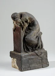 Maquette for the Figure of Grief (plasticine) (se også 440342)