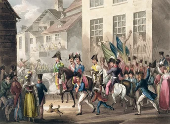De allieredes indtog i Paris, 31. marts 1814, fra 