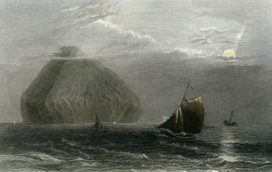 Ailsa Craig, graveret af J. T. Willmore