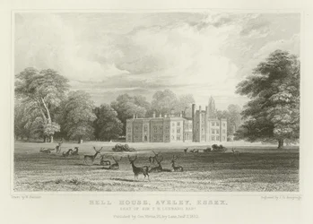 Bell House, Aveley, Essex, sæde for Sir TB Lennard, Baronet