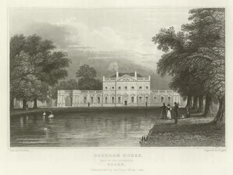 Boreham House, sæde for Sir J Tyrrell, Essex
