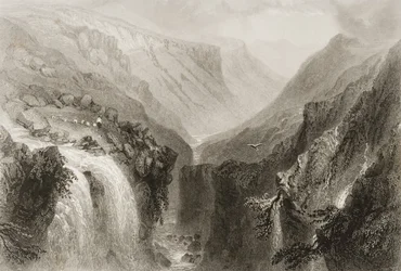 Leder af Glenmalure, County Wicklow, fra 