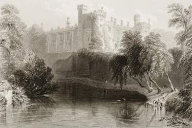 Kilkenny Castle, County Kilkenny, Irland, fra 