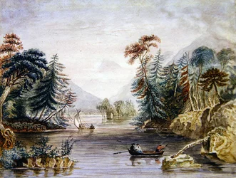 The Narrows (akvarel på papir)