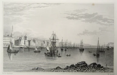 Waterford, Irland, graveret af W. Taylor