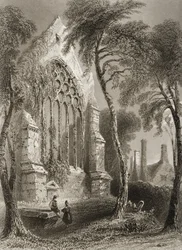 Youghal Abbey, County Cork, Irland, fra 